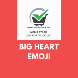 Big heart emoji
